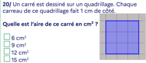 évaluation en 6ieme en mathématique exemple